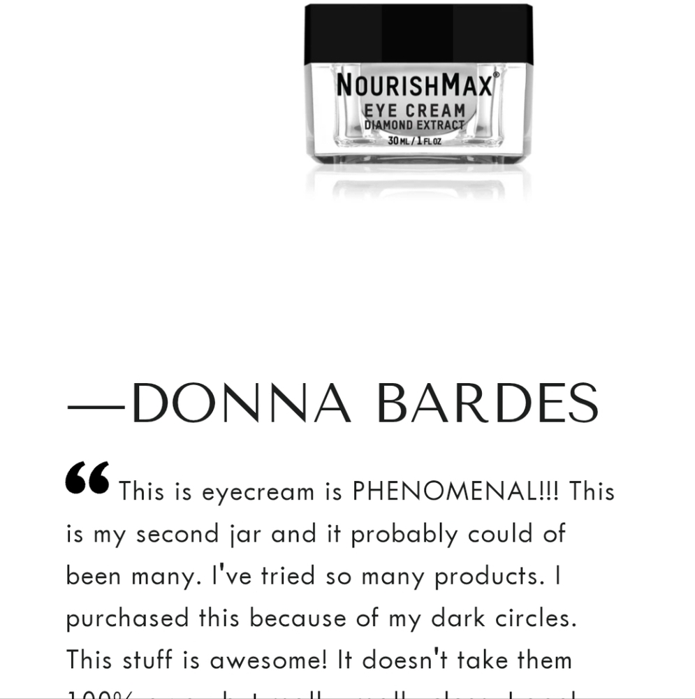Nourishmax Diamond Eye Cream